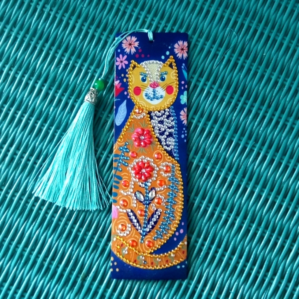 Handmade Cat Bookmark